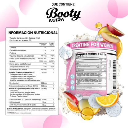 Booty® Creatina Para Mujeres