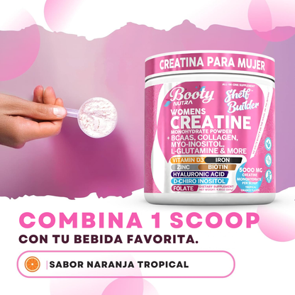 Booty® Creatina Para Mujeres