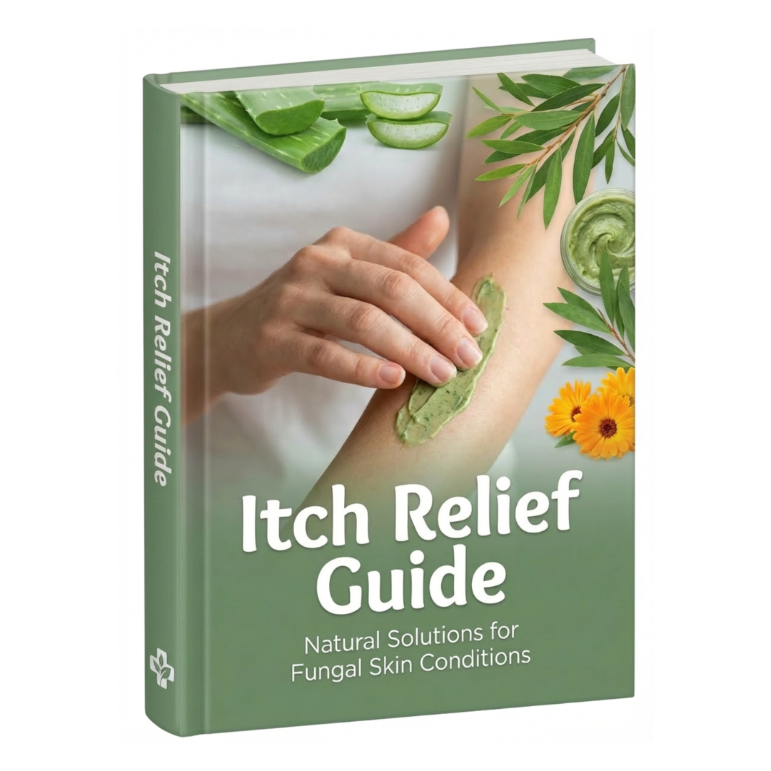 NAIA Itch Relief Guide for fungal skin issues, featuring tips and solutions to alleviate itching and fungal infections.